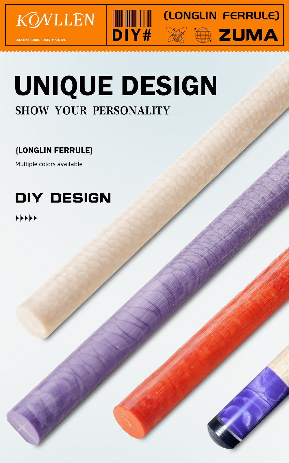 Juma Dragon Ferrule - 300mm