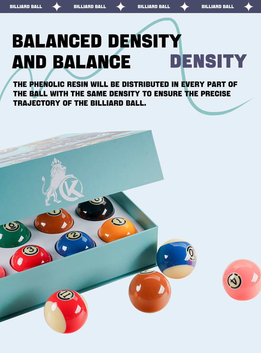 AXD-1TH Billiard Ball - 57.2mm