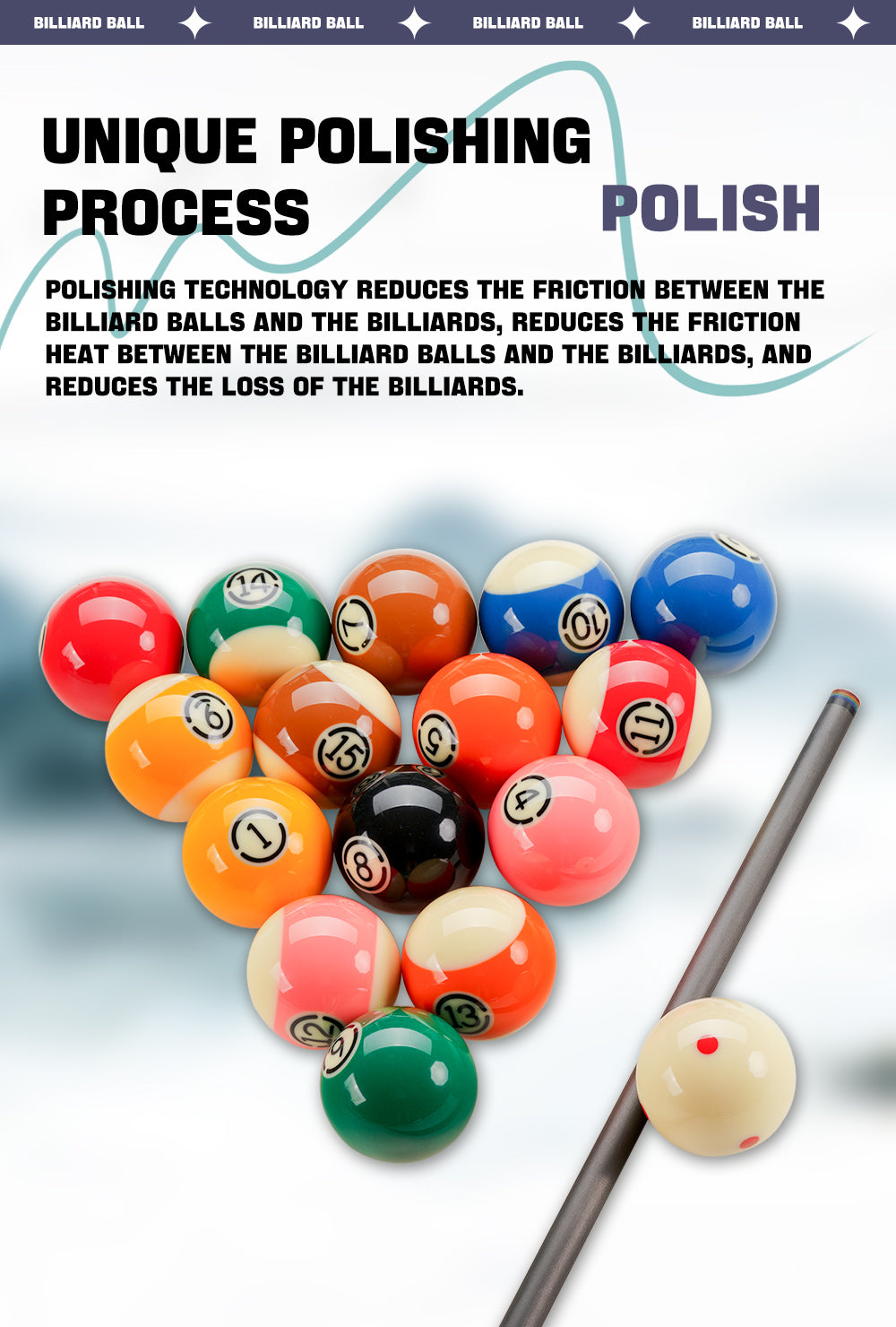 AXD-1TH Billiard Ball - 57.2mm