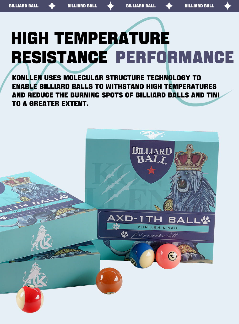 AXD-1TH Billiard Ball - 57.2mm