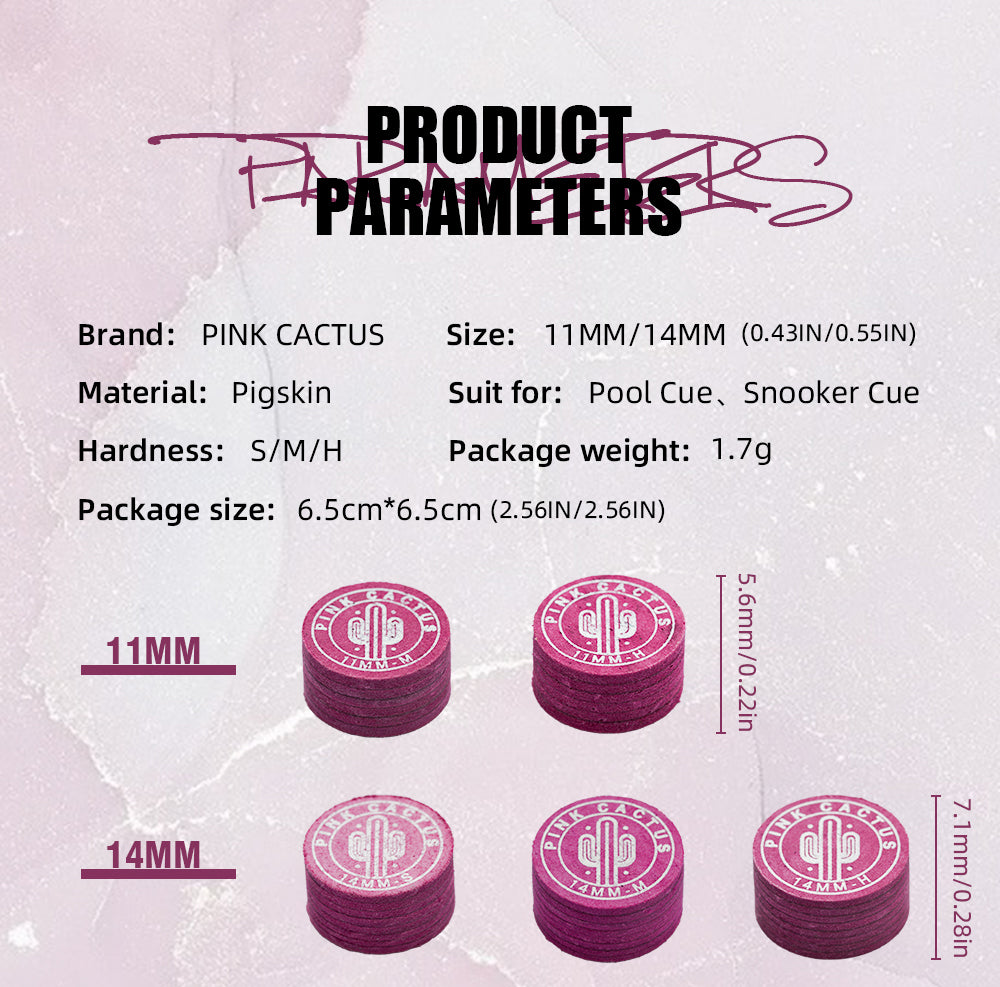 Pink Cactus Tip 11mm/ 14mm
