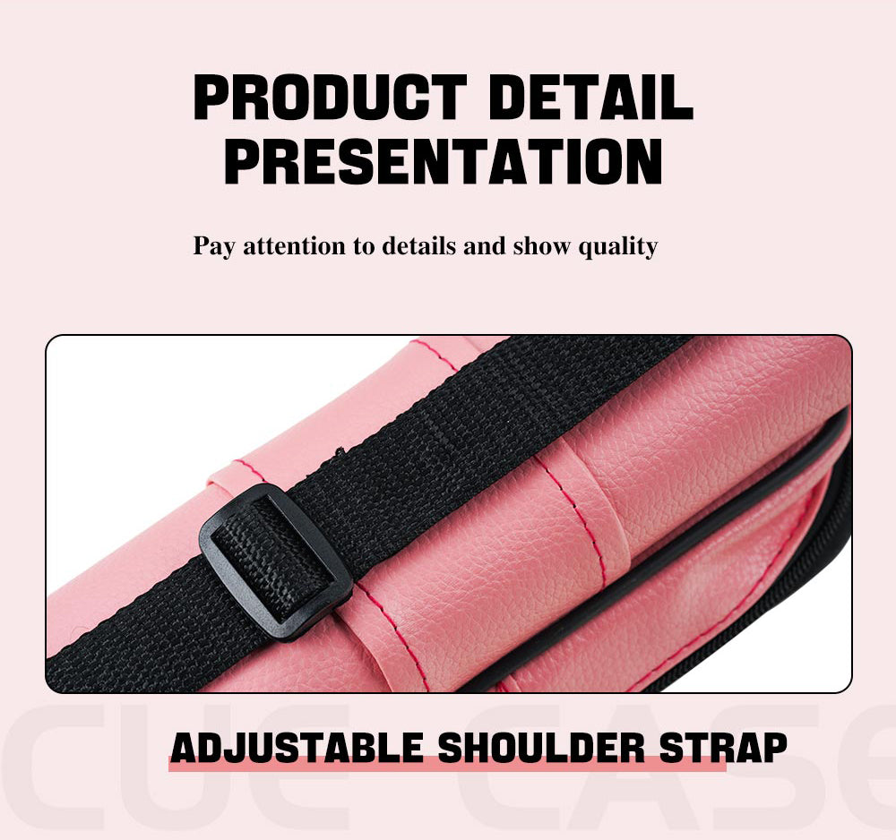 PU pink hard case- 1 Butt x 1 Shaft