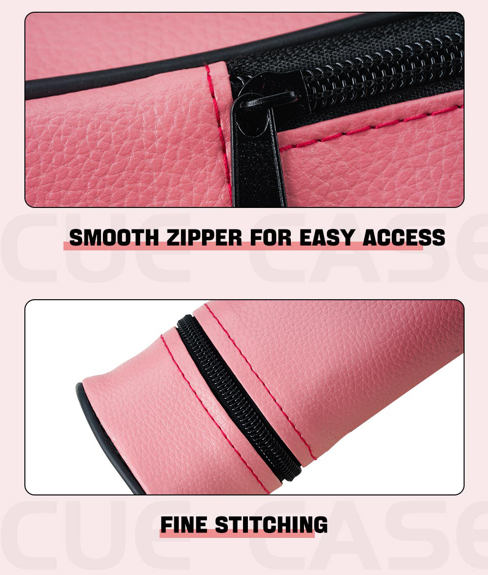 PU pink hard case- 1 Butt x 1 Shaft