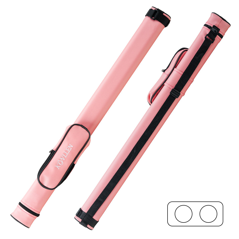 PU pink hard case- 1 Butt x 1 Shaft