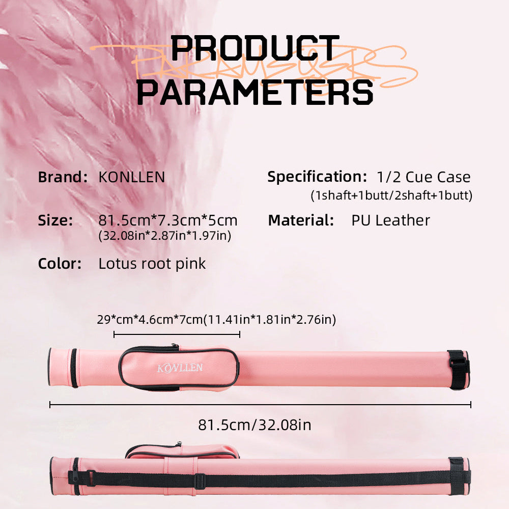 Rosa PU-Hartschale - 1 Schaft x 1 Unterteil