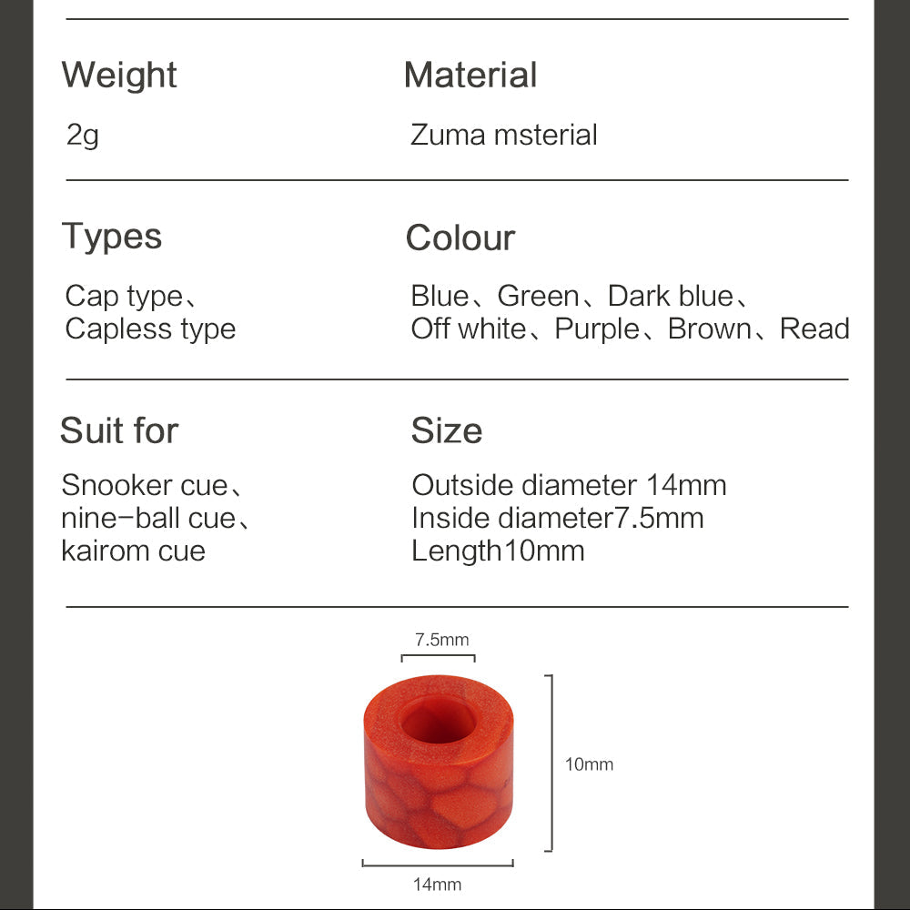 주마 드래곤 레인보우 페룰 - 10mm