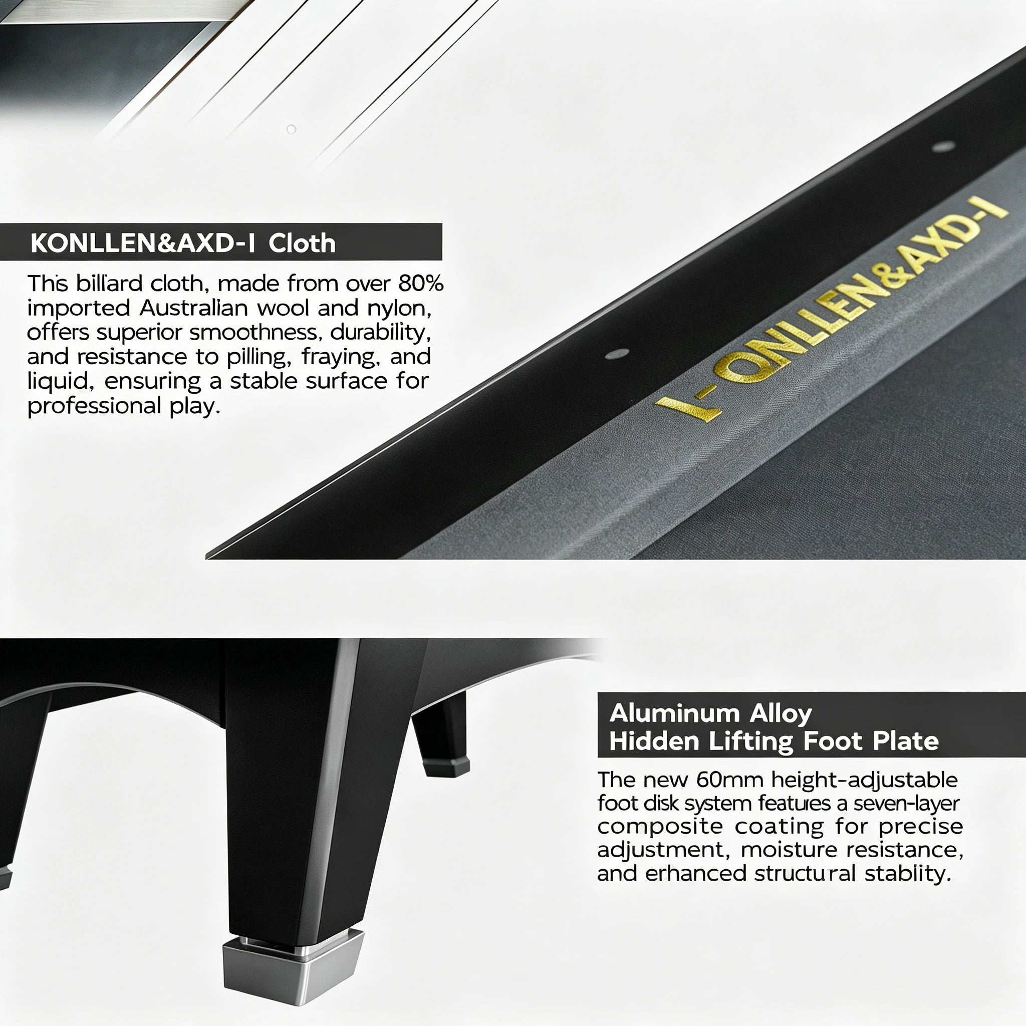 KONLLEN NOVA 9-BALL Pool TABLE