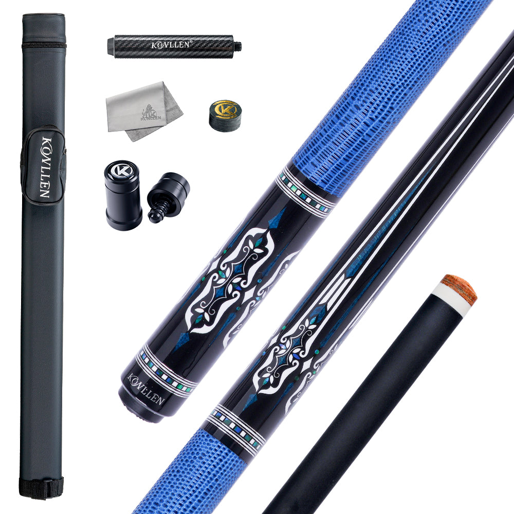 Konllen Spectra Series – Navy Sapphire Blue Pool Cue – AK-04F