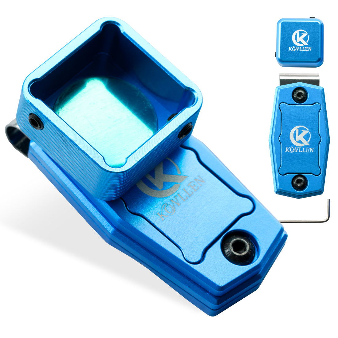 Konllen Portable Metal Magnetic Chalk Holder