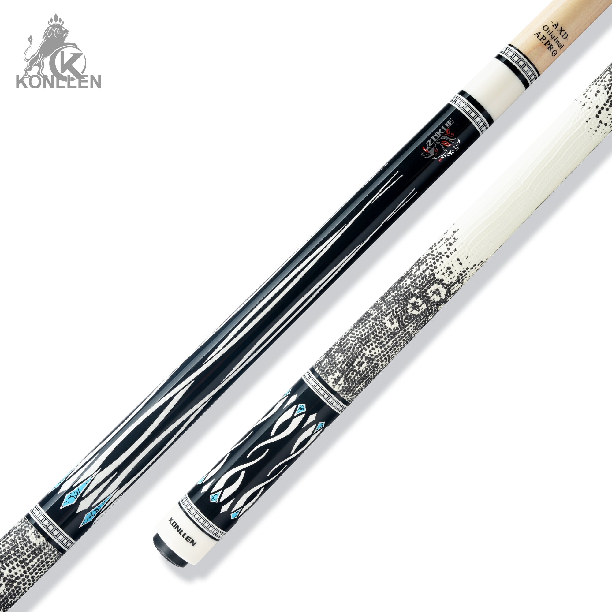 KONLLEN AK-D2 Maple Pool Cue | KONLLEN Billiards