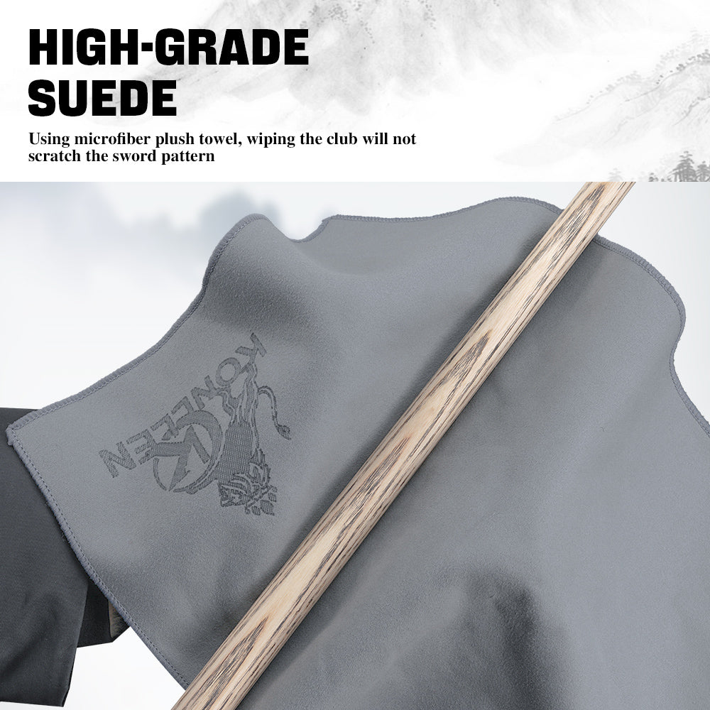 KONLLEN Billiards Cue Clean Towel - Suede 100% Cotton