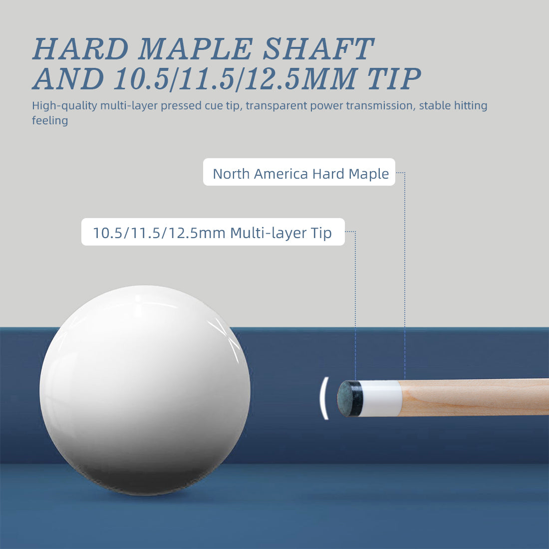 Konllen Snow Leopard Series 2 Pool Cue – AK-D2