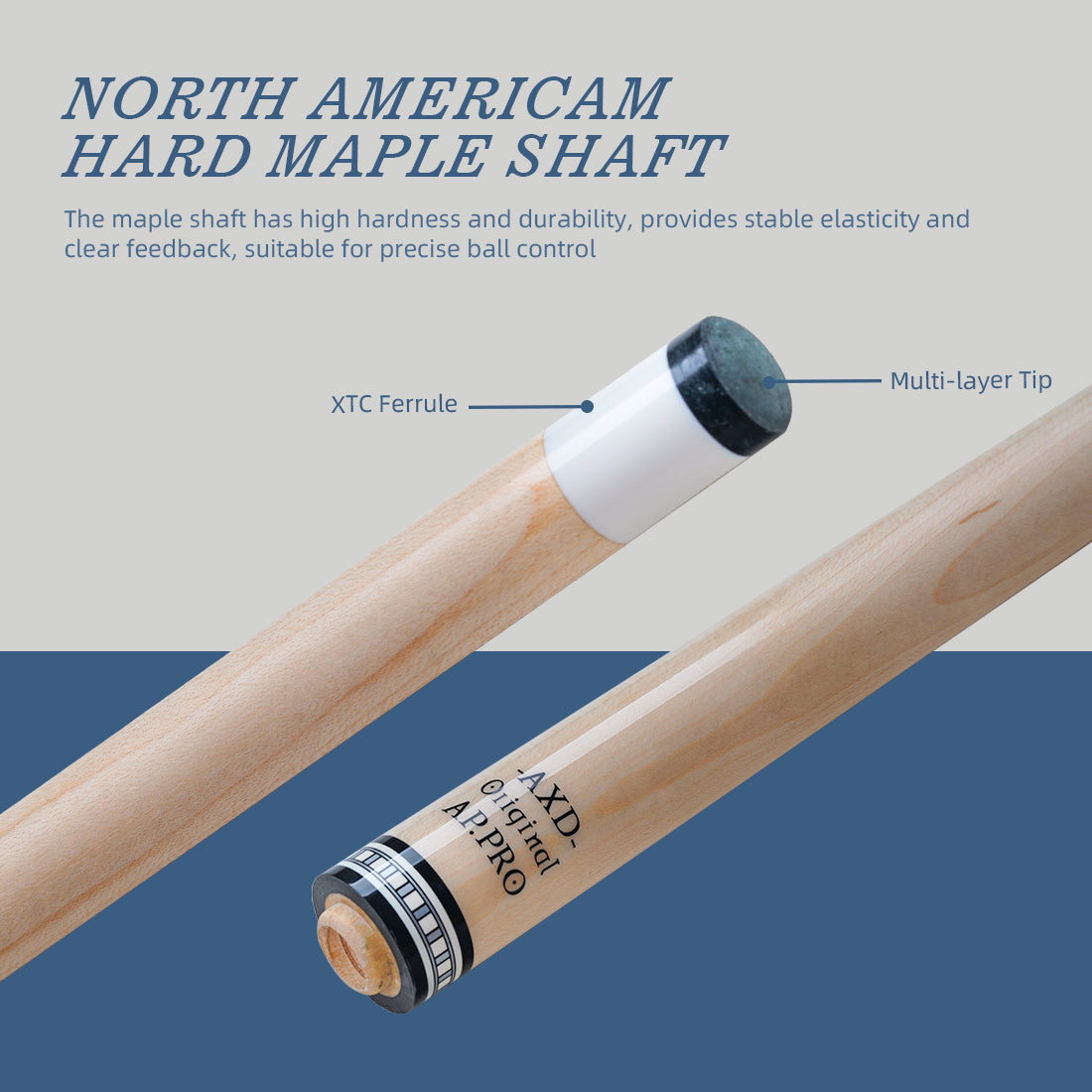 Konllen Snow Leopard Series 2 Pool Cue – AK-D2