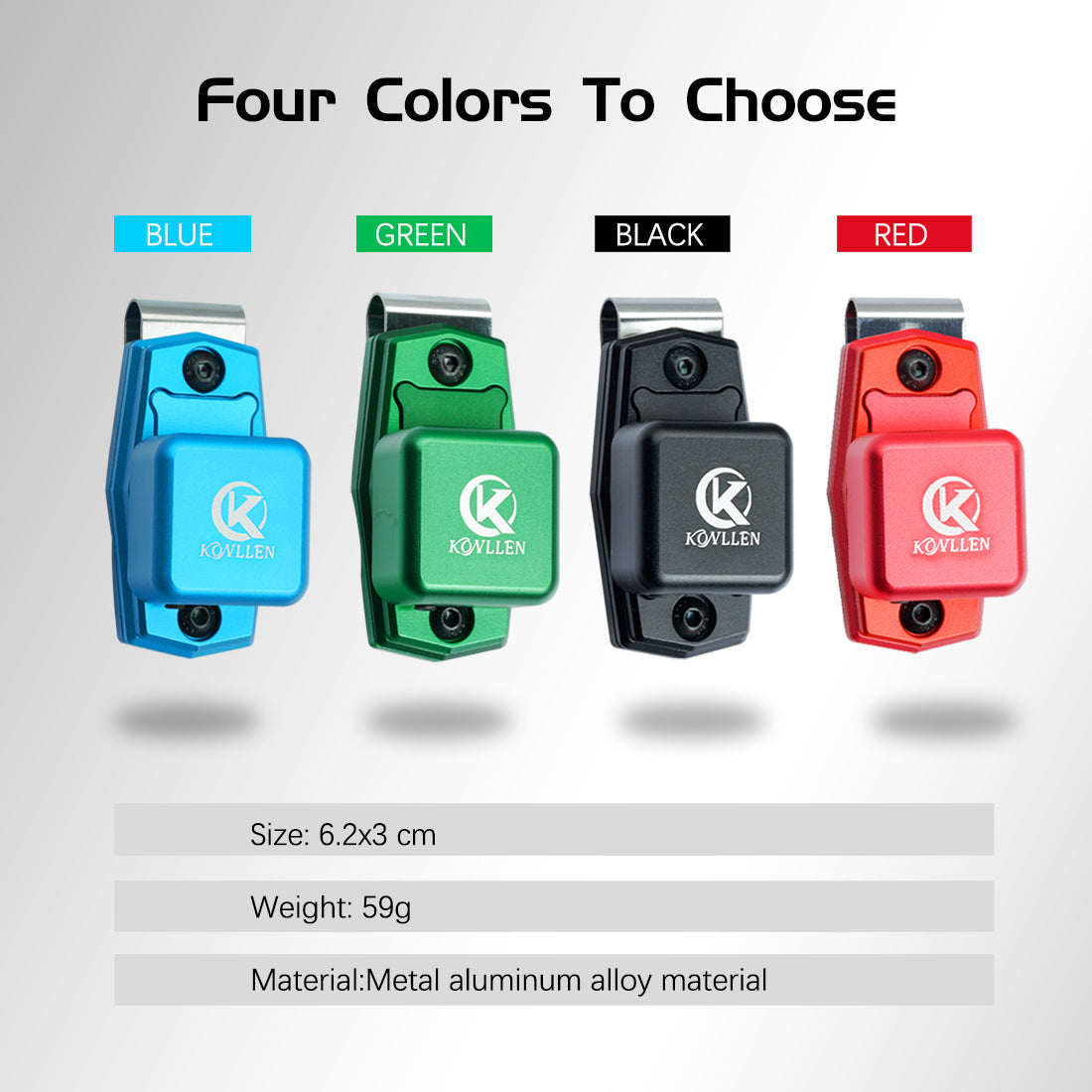 Konllen Portable Metal Magnetic Chalk Holder