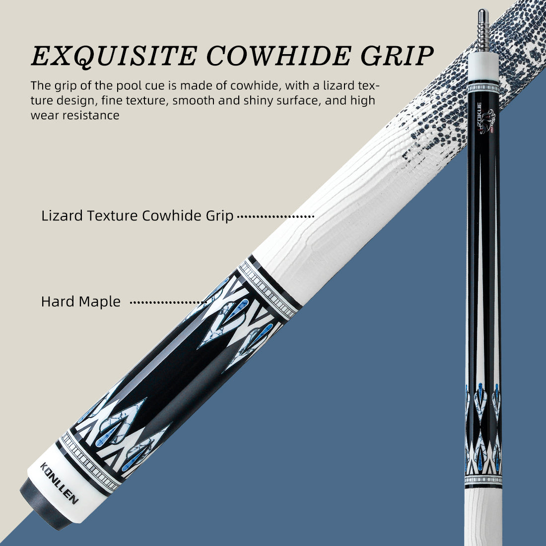 Konllen Snow Leopard Series 2 Pool Cue – AK-D2