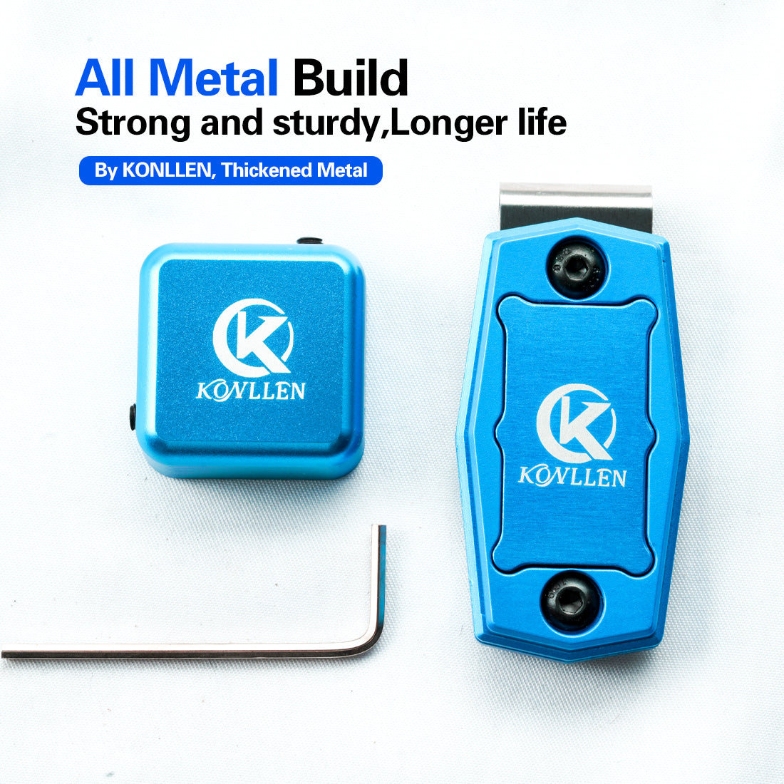 Konllen Portable Metal Magnetic Chalk Holder