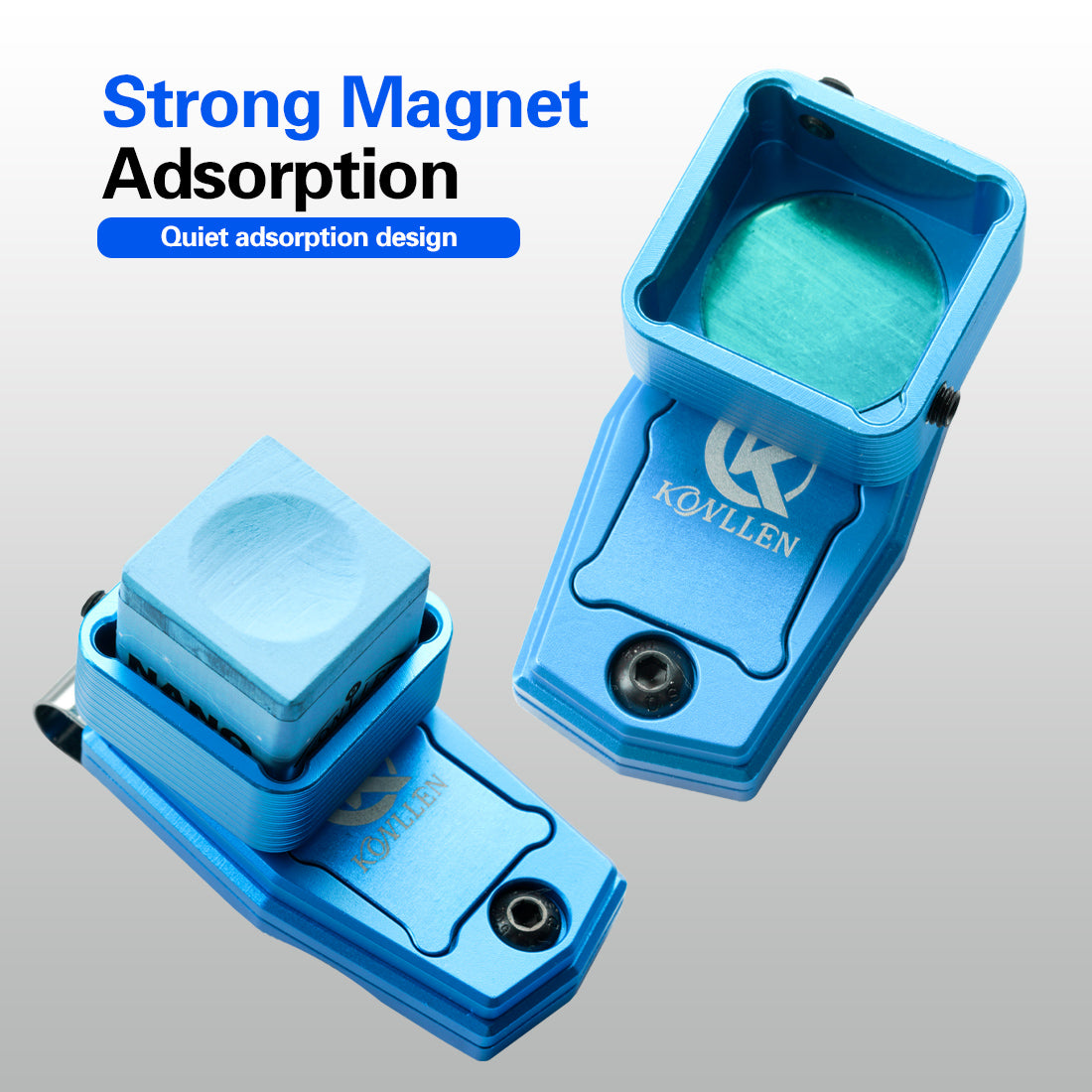 Konllen Portable Metal Magnetic Chalk Holder