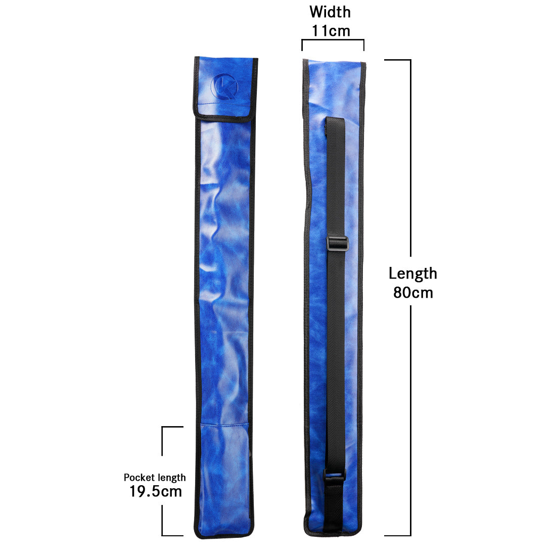 PUソフトケース - バット1個 x シャフト1個