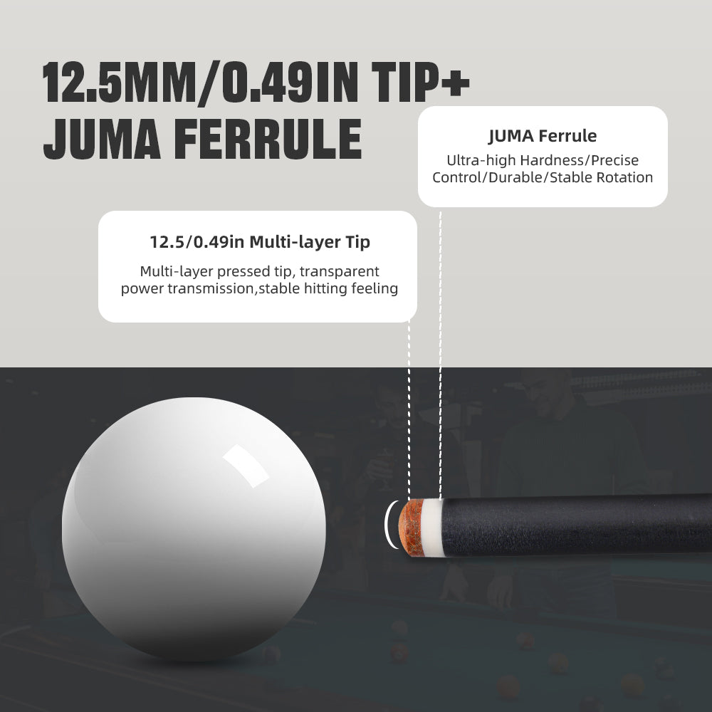 Konllen Dragon Series – Amber Gold Pool Cue – AK-10YF