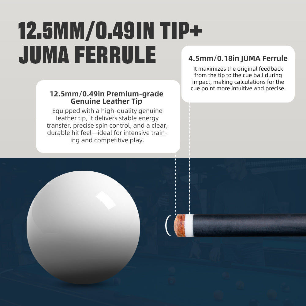 Konllen Spectra Series – Navy Sapphire Blue Pool Cue – AK-04F