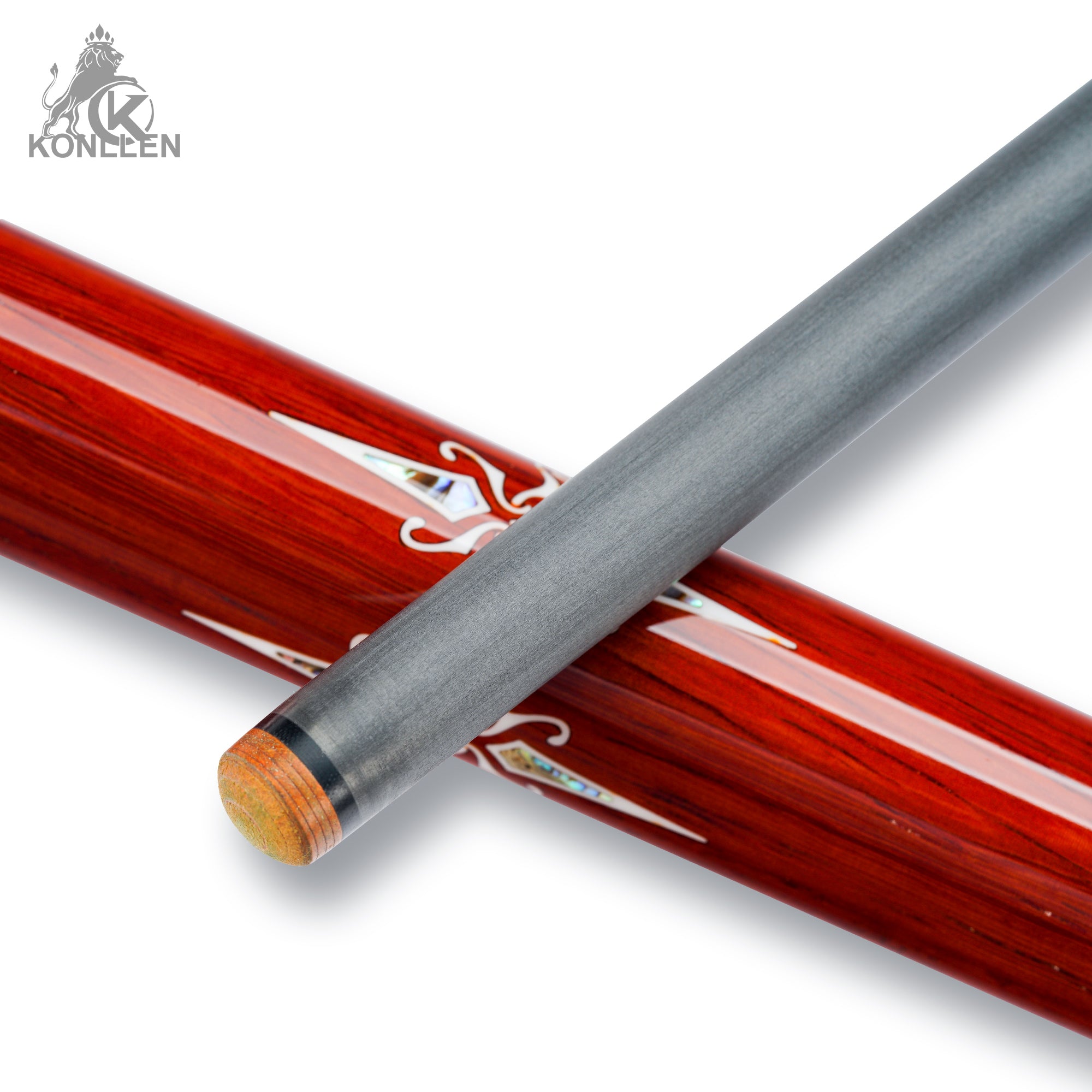 KONLLEN AK-01RF - Handmade Inlay -Carbon Shaft + Carbon Tube Inside Maple Shaft