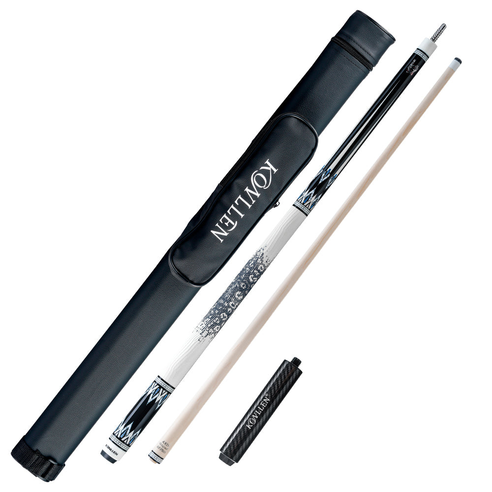 Konllen Snow Leopard Series 2 Pool Cue – AK-D2 - 10.5mm / 11.5mm /12.2mm