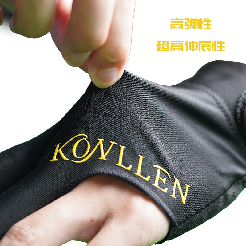 KONLLEN Billiards Gloves for Left Hand/Right Hand L/XL - 02 Lycra series