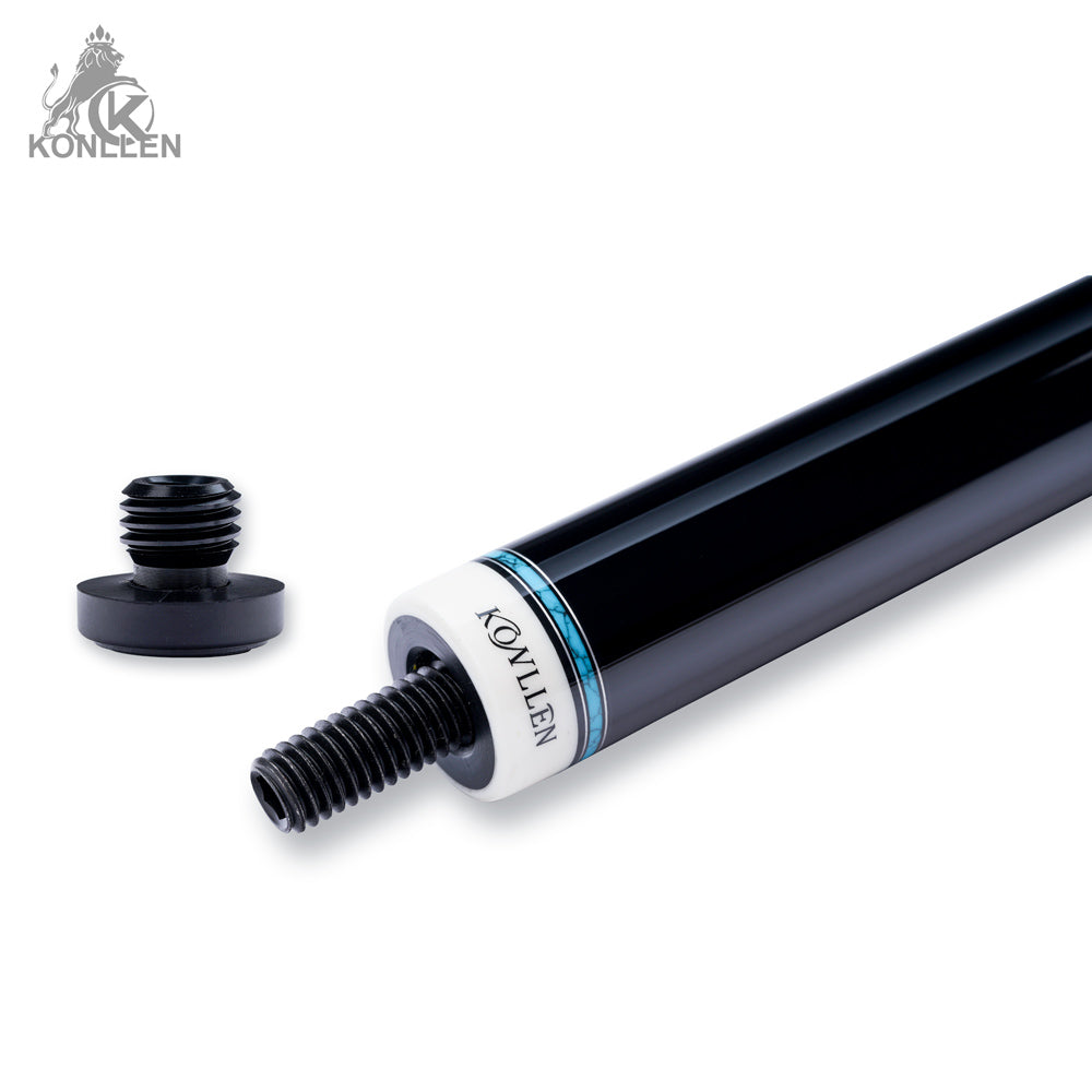 Konllen 2.0 Series AK75-12FA - Ebony Turquoise Inlaid Butt - Lizard Grain Cowhide Wrap - 11.8mm / 12.5mm