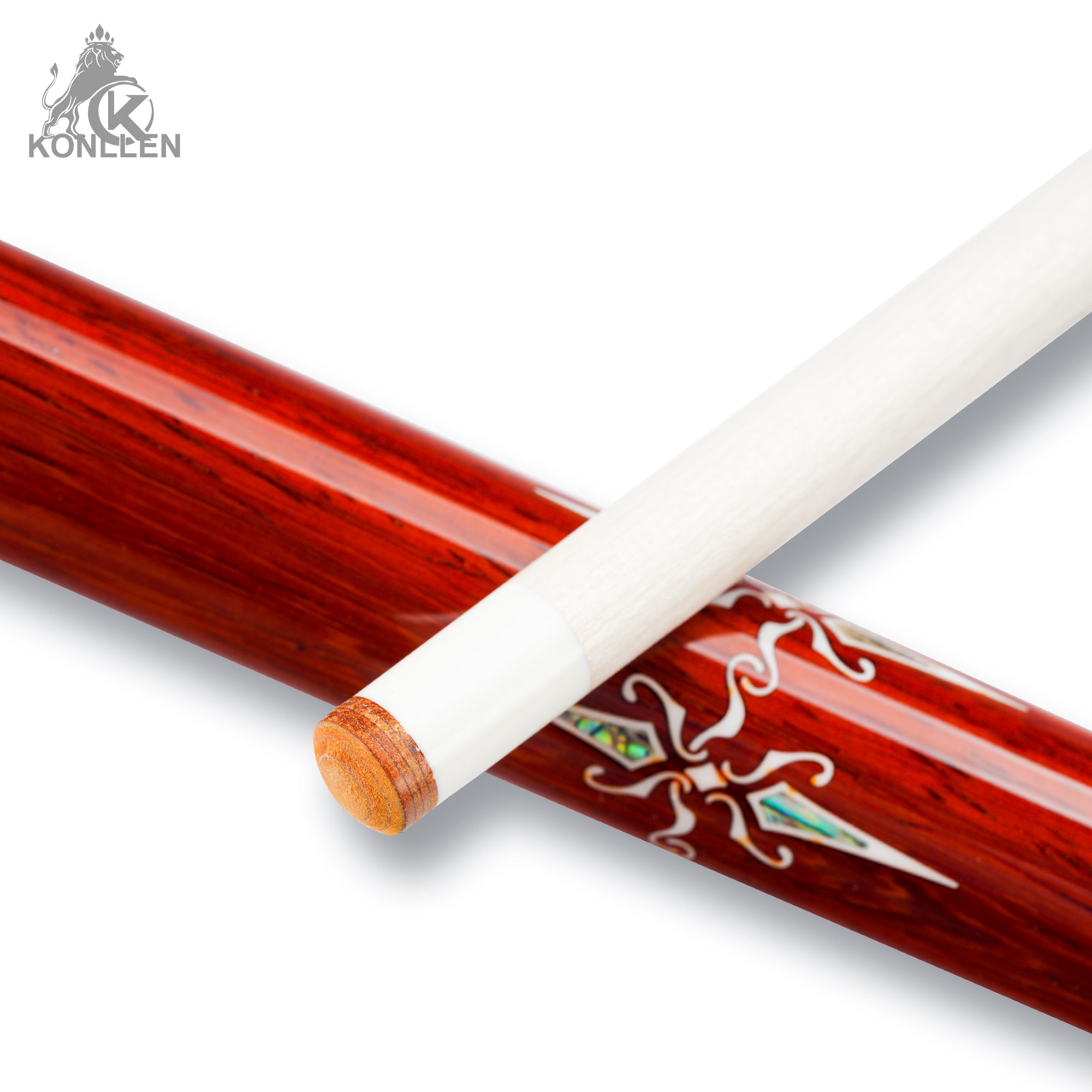 KONLLEN AK-01RF - Handmade Inlay -Carbon Shaft + Carbon Tube Inside Maple Shaft