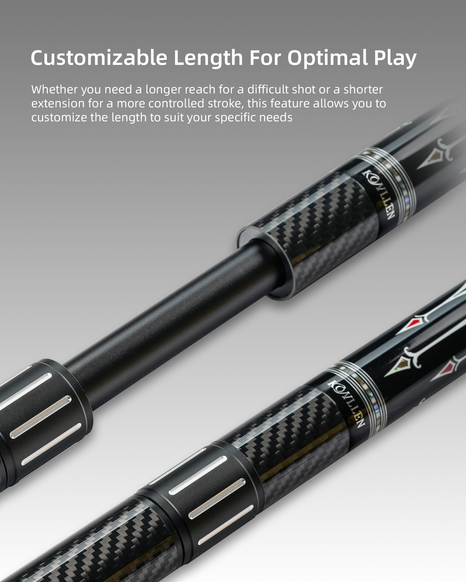 Shiny Retractable Extension Bullet Joint