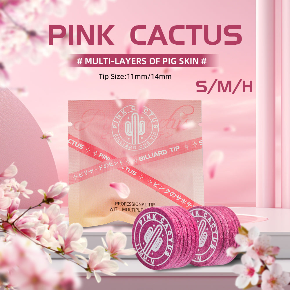 Rosa Kaktus spitze 11mm/ 14mm