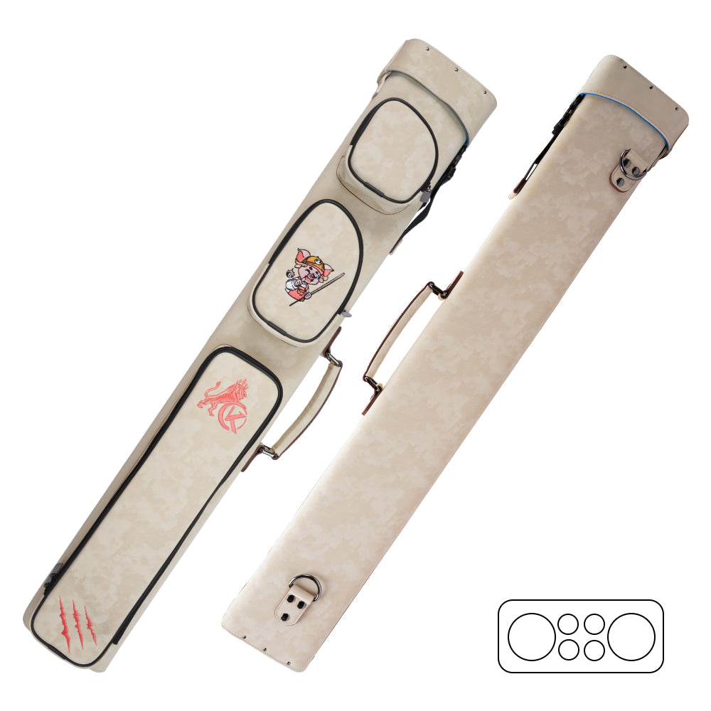 Konllen Nova Series 2x4 Pool Cue Case – 2 Butts & 4 Shafts