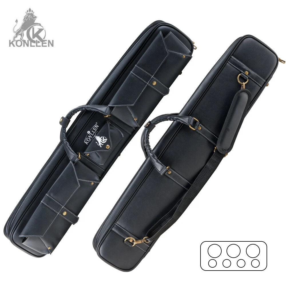 『リュックタイプ』　KONLLEN ソフトキューケース 3バット　4シャフト KONLLEN PU Soft Case - 3 Butts x 4 Shafts | KONLLEN Billiards
