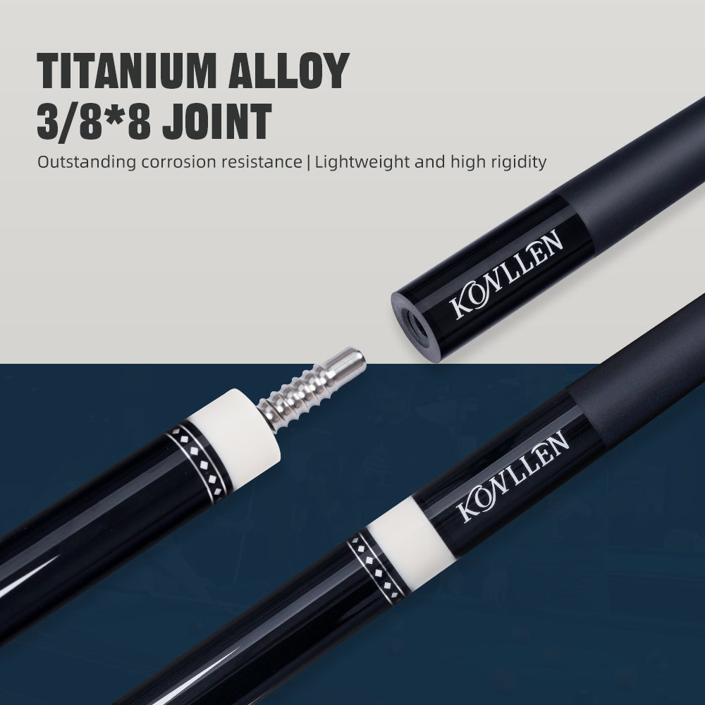 Konllen Spectra Series – Navy Sapphire Blue Pool Cue – AK-04F