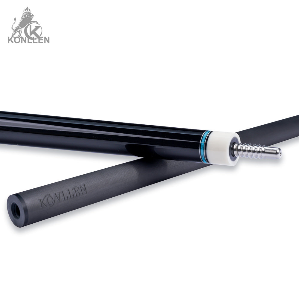 Konllen 2.0 Series AK75-12WFA - Ebony Turquoise Inlaid Butt - Lizard Grain Cowhide Wrap - 11.8mm / 12.5mm