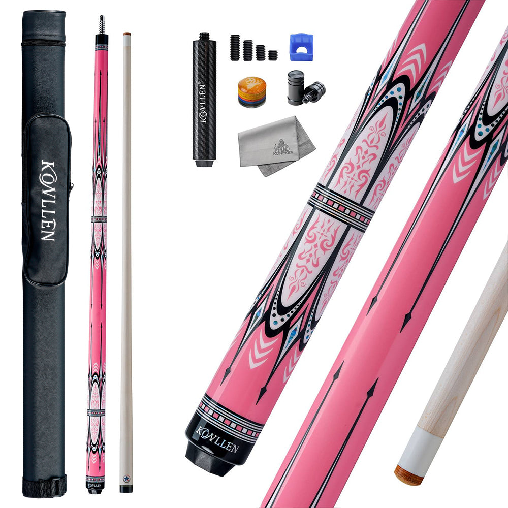 Konllen Blossom Series – Baroque Pool Cue – AK-18F