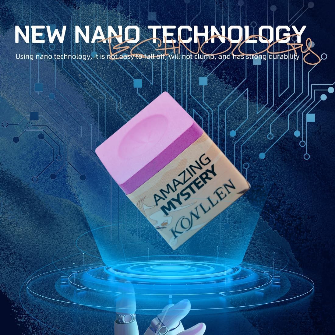 Tiza real rosa para punta dura