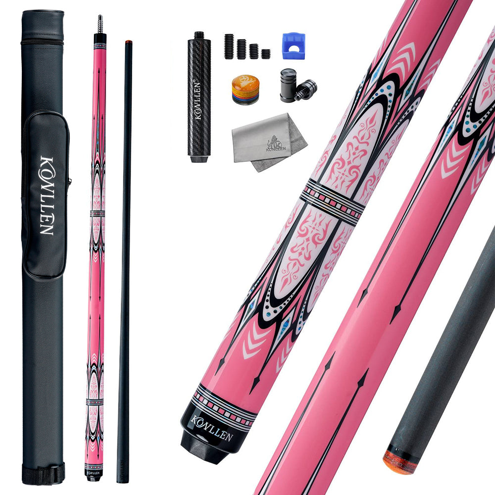 Konllen Blossom Series – Baroque Pool Cue – AK-18F