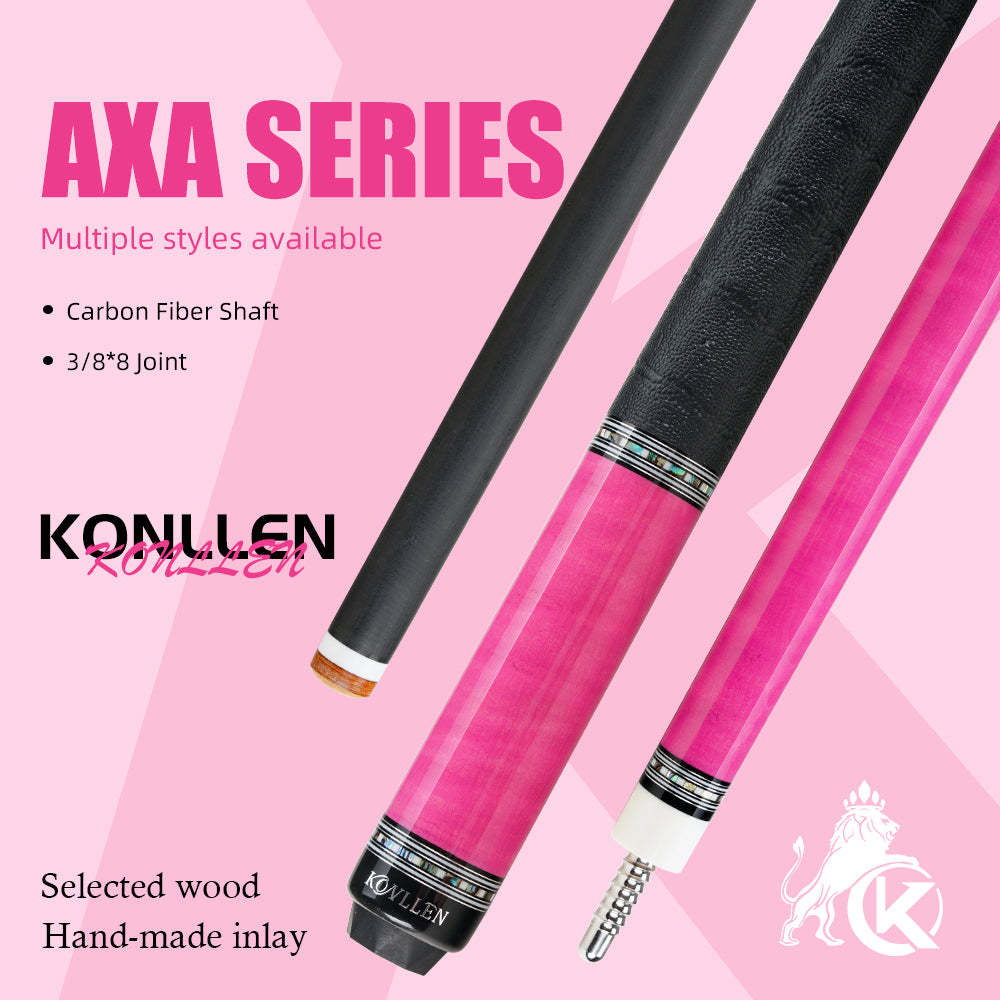 AXA-H1F (Tiger wood dyed pink)