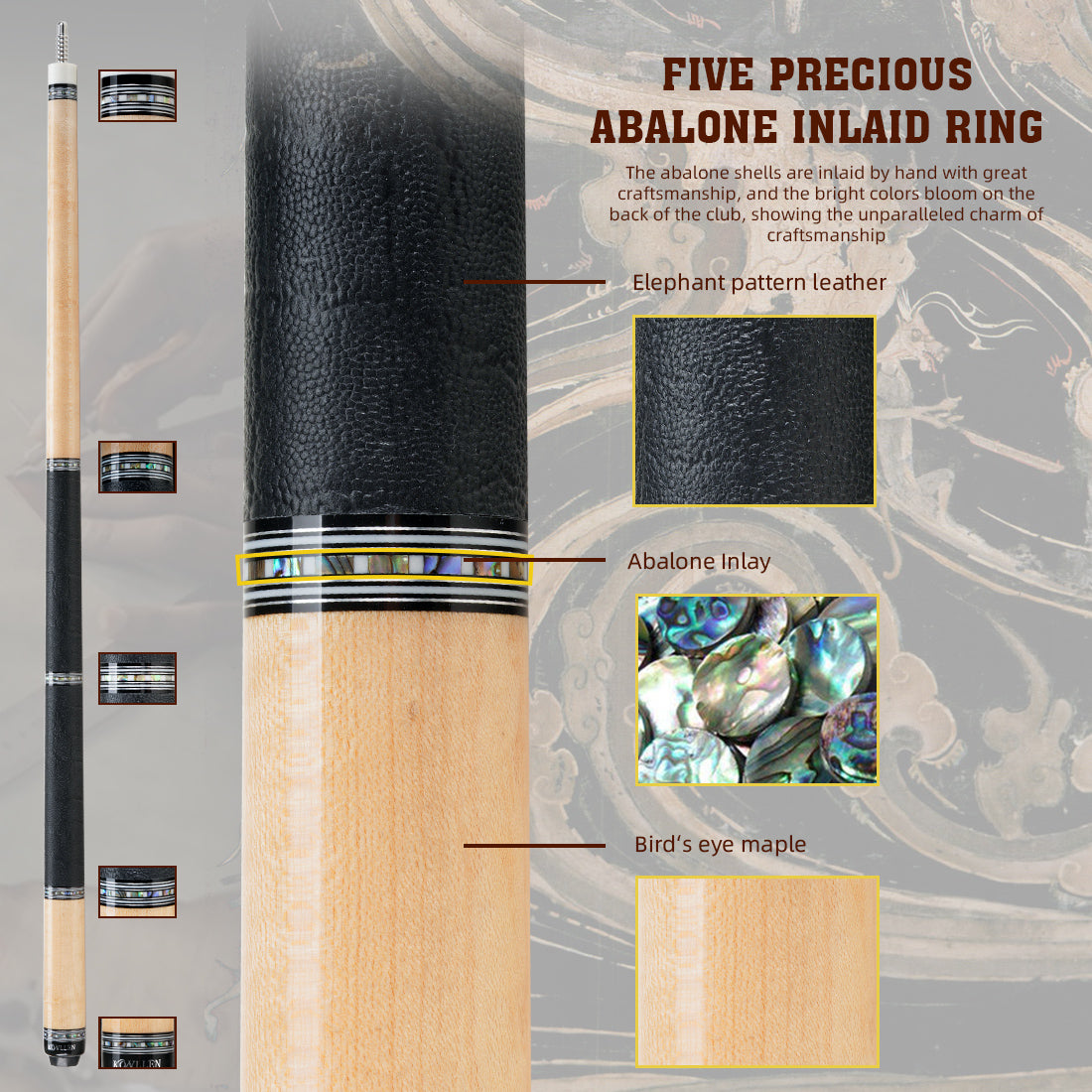 AXA-N1F (bird's eye maple)