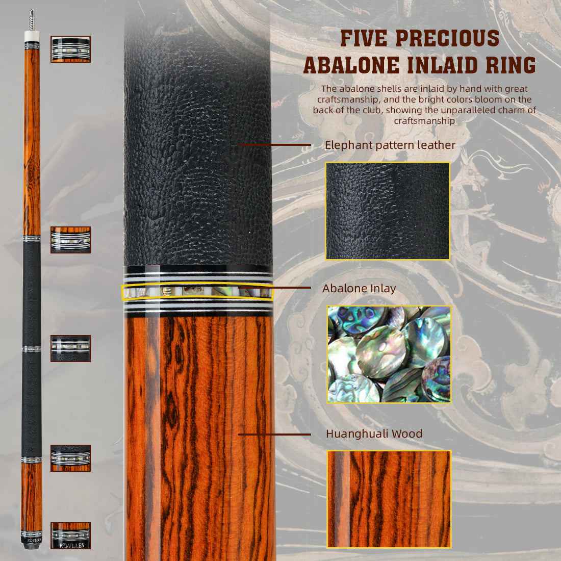 AXA-S1F (ghost face wood)