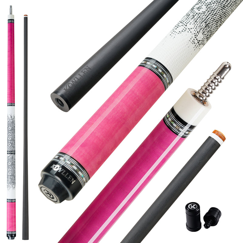 AXA-H2F (Tigerholz rosa gefärbt)