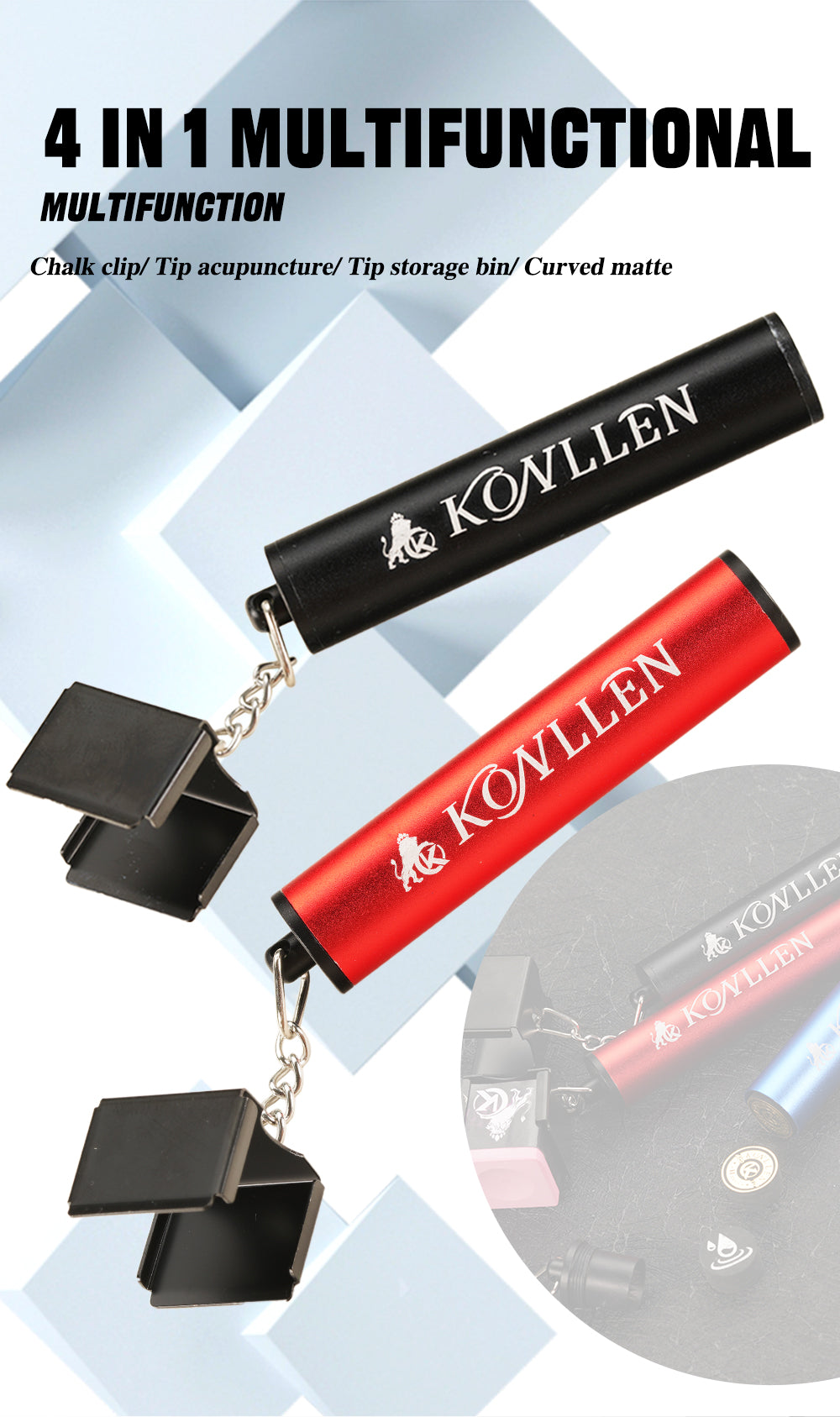 KL Multifunctional 4-in-1 Chalk Pen