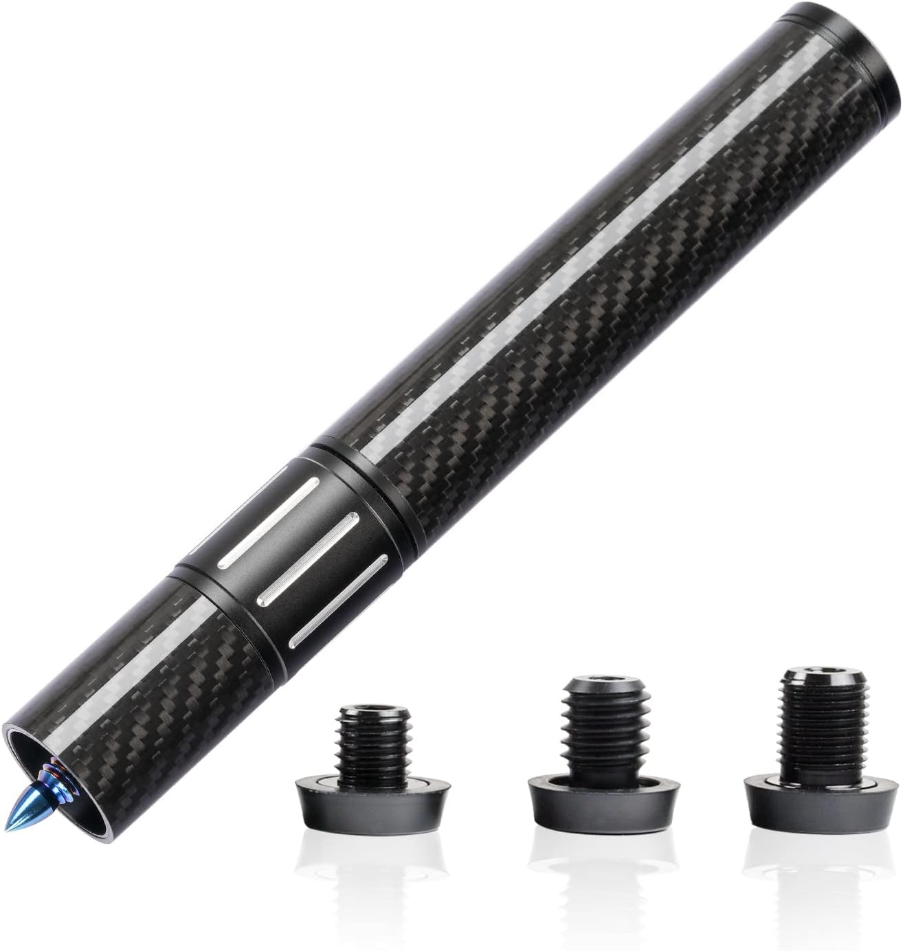 Articulación en forma de bala retráctil brillante