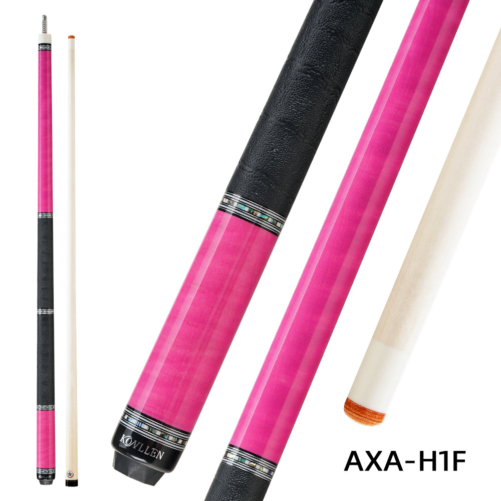 AXA-H1F (Tiger wood dyed pink)