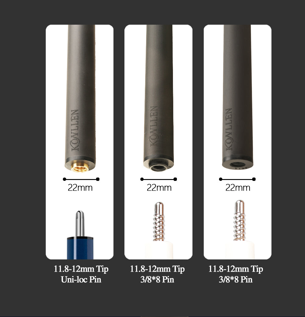 Konllen Single Carom Shaft 12mm