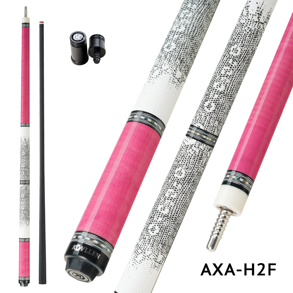 AXA-H2F (Tiger wood dyed pink)