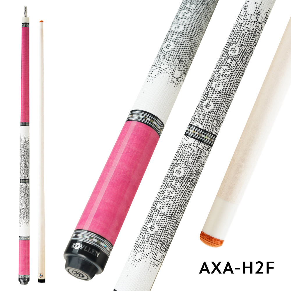 AXA-H2F (Tiger wood dyed pink)