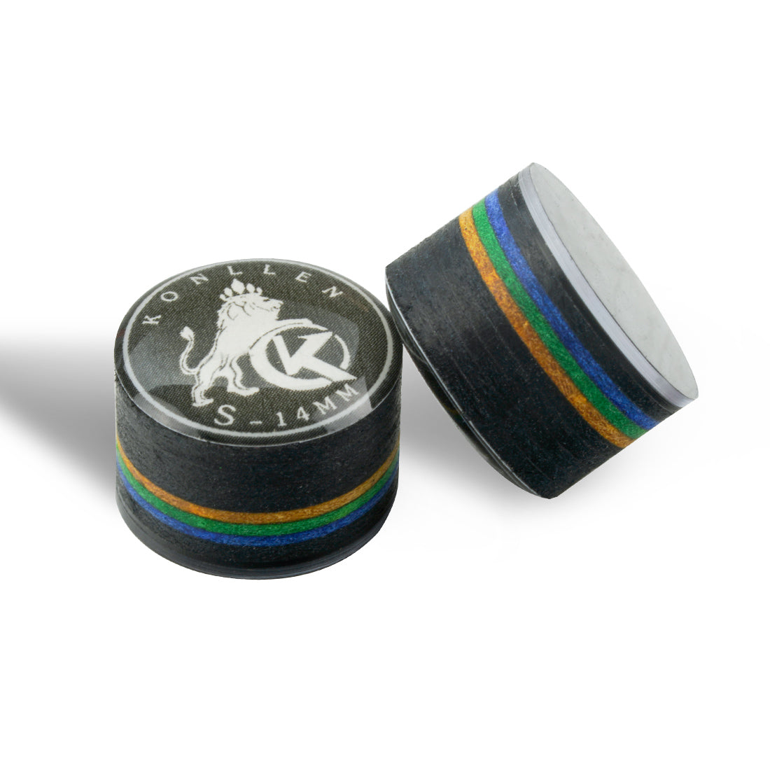 KONLLEN 9 Layers Rainbow Tip With Clear