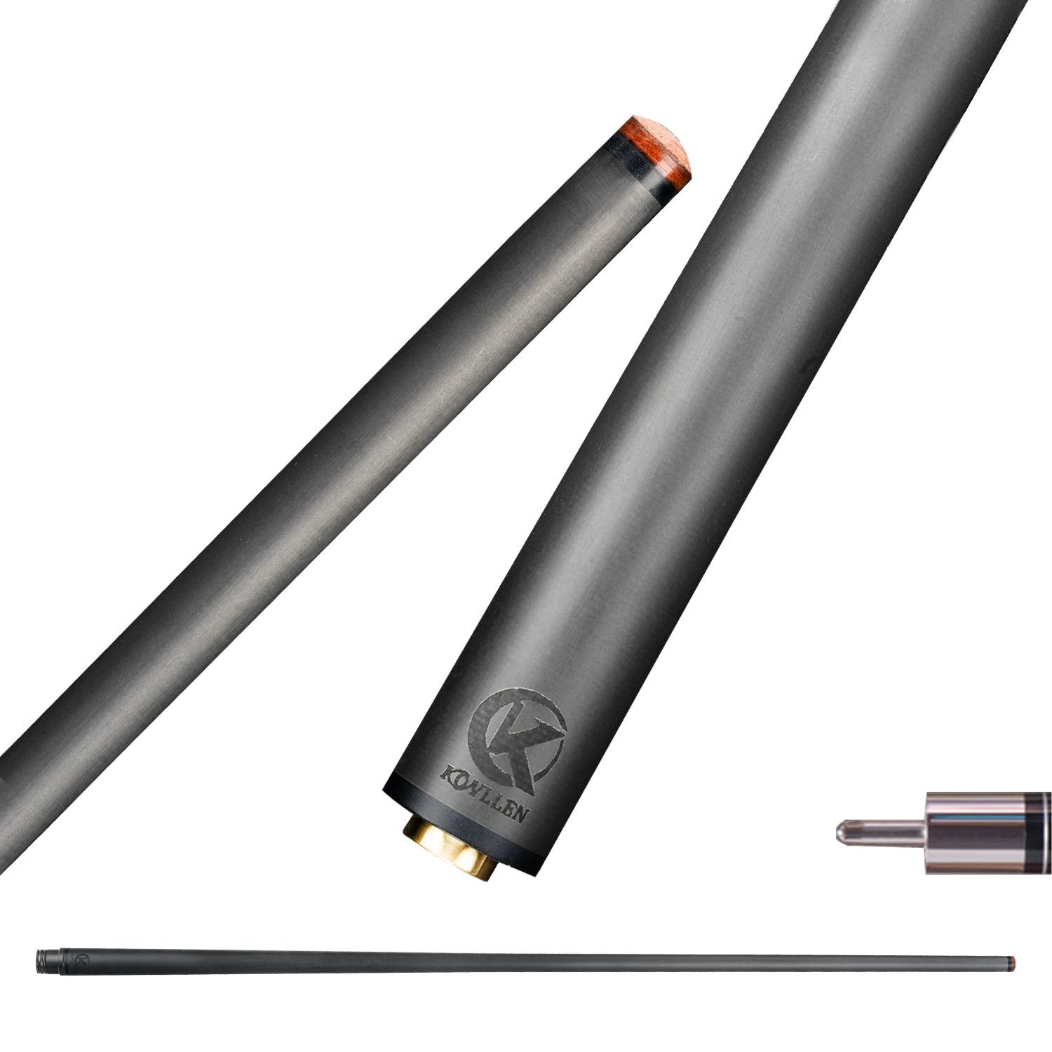 シングルカーボンシャフト - ラジアルピン -11.5mm/12.5mm/12.9mm